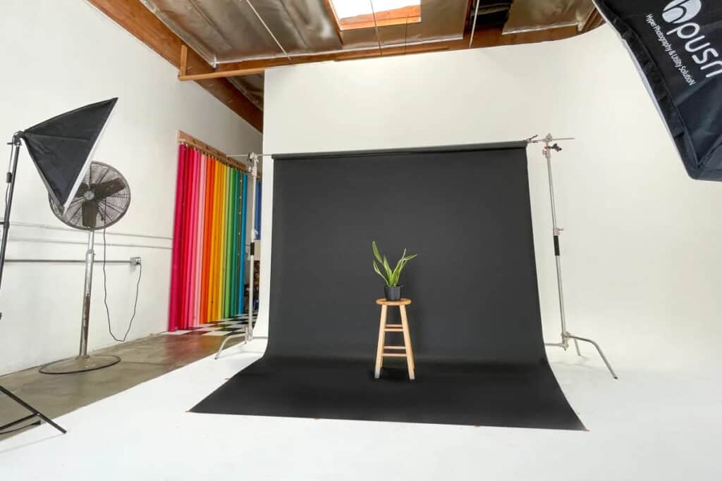 collapsible backdrops