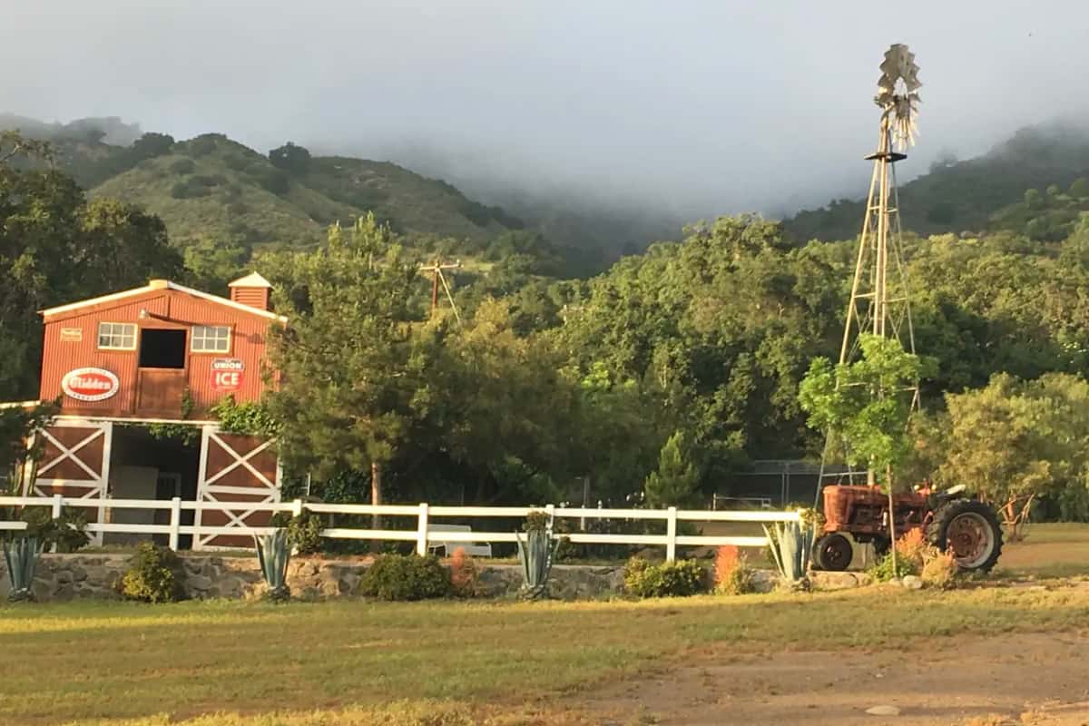 Ranch Farm Up In The Mountains