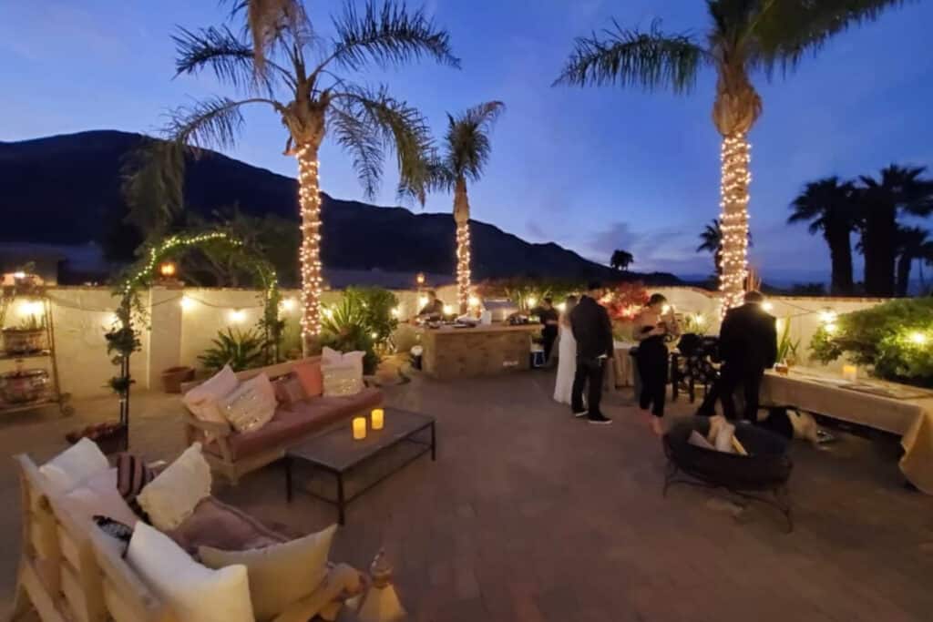 private spanish estate in palm desert