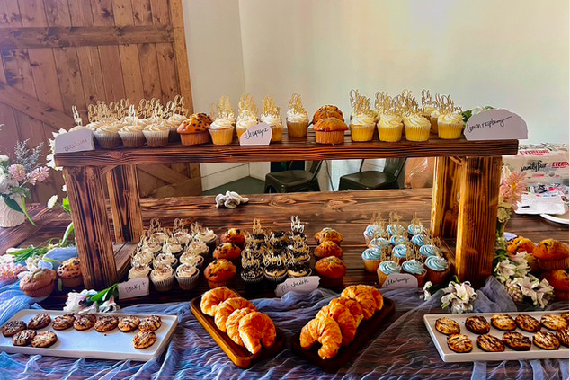 sweets on a table at a party