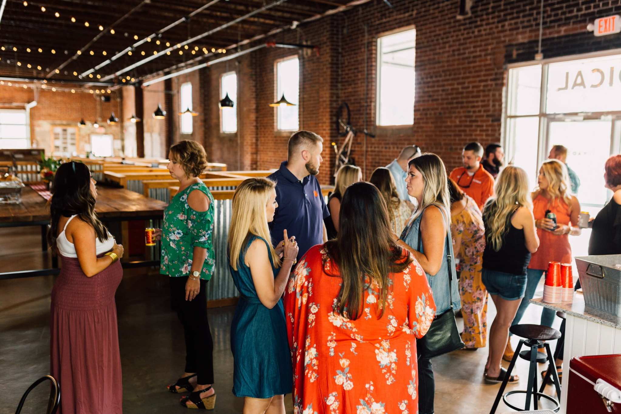 Guests celebrating at a stylish Minneapolis party planning event