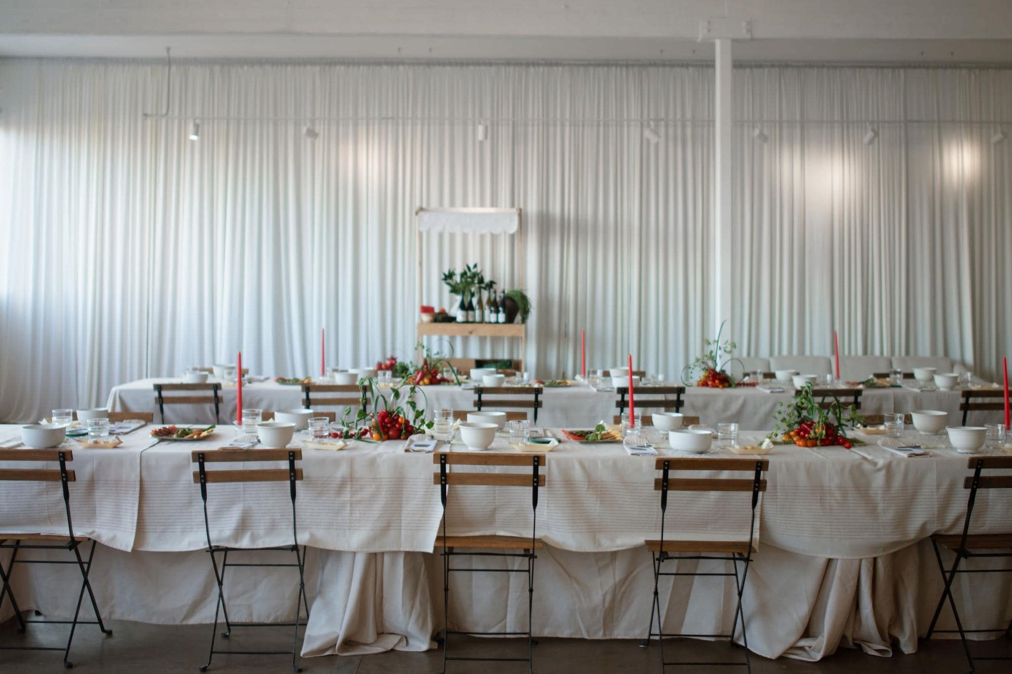 Elegant Phoenix banquet setup with floral accents and candles