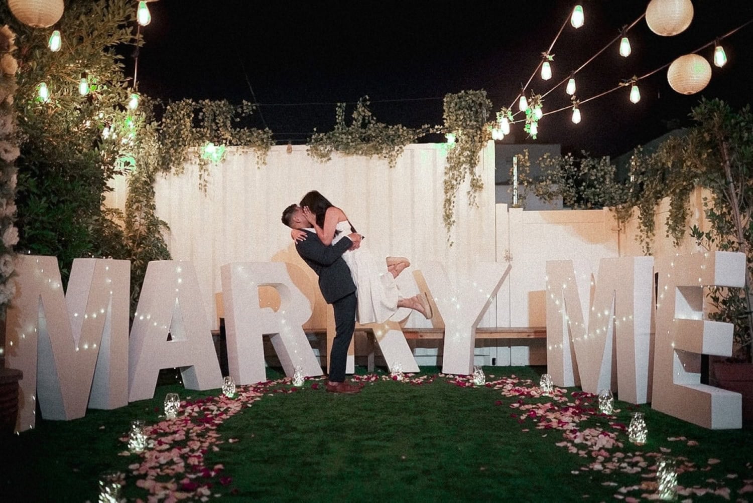 proposal engagement at a peerspace venue