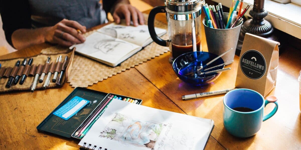 artist desk