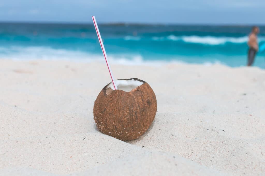 fresh coconut, moana