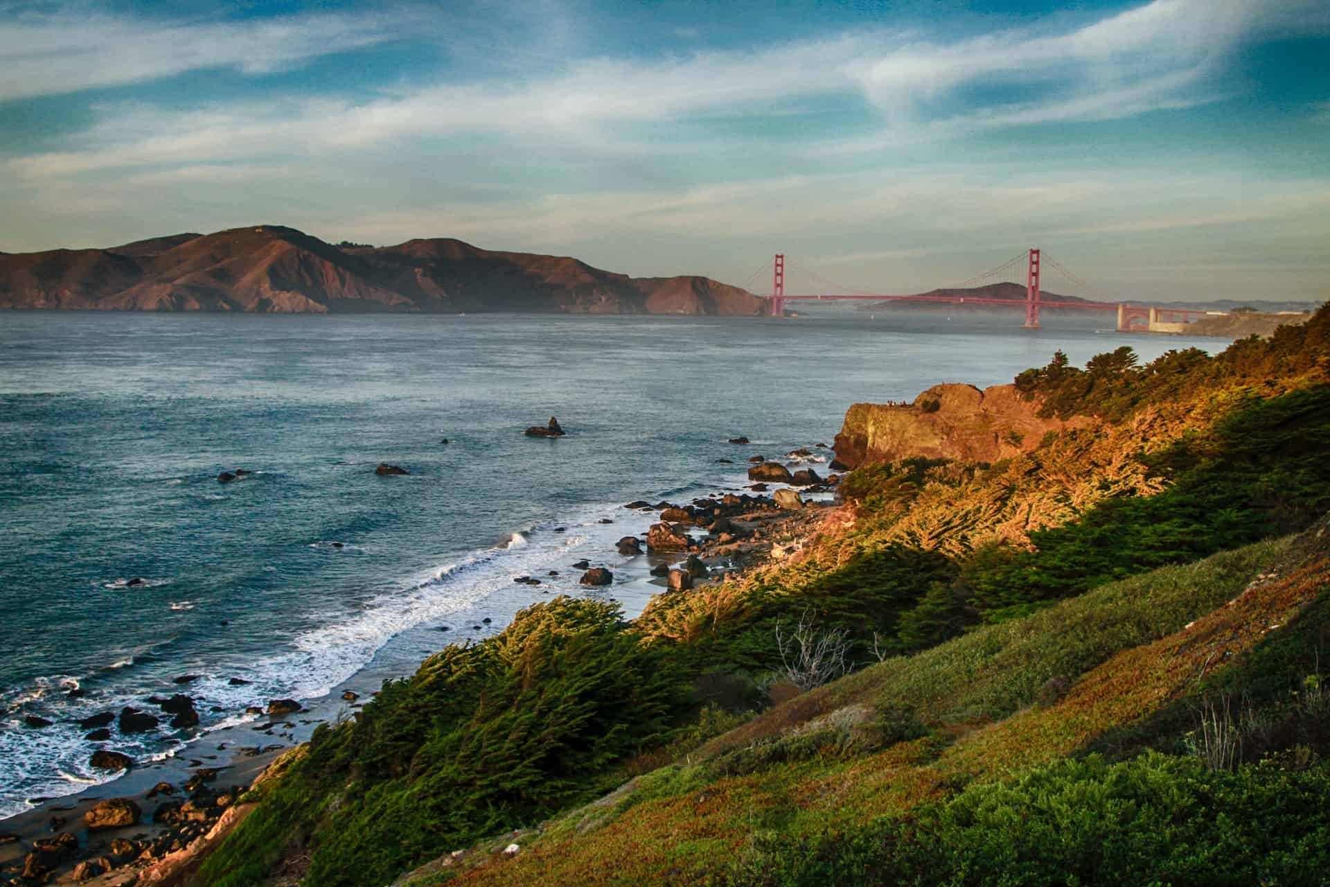 san francisco bay golden gate bridge