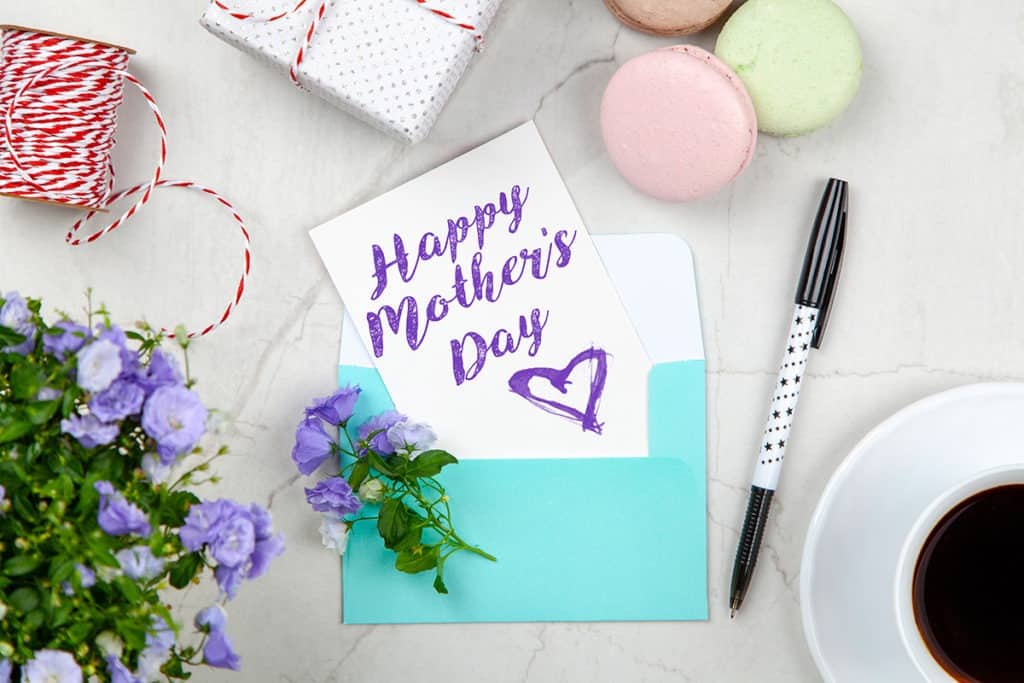 Happy Mother's Day postcard