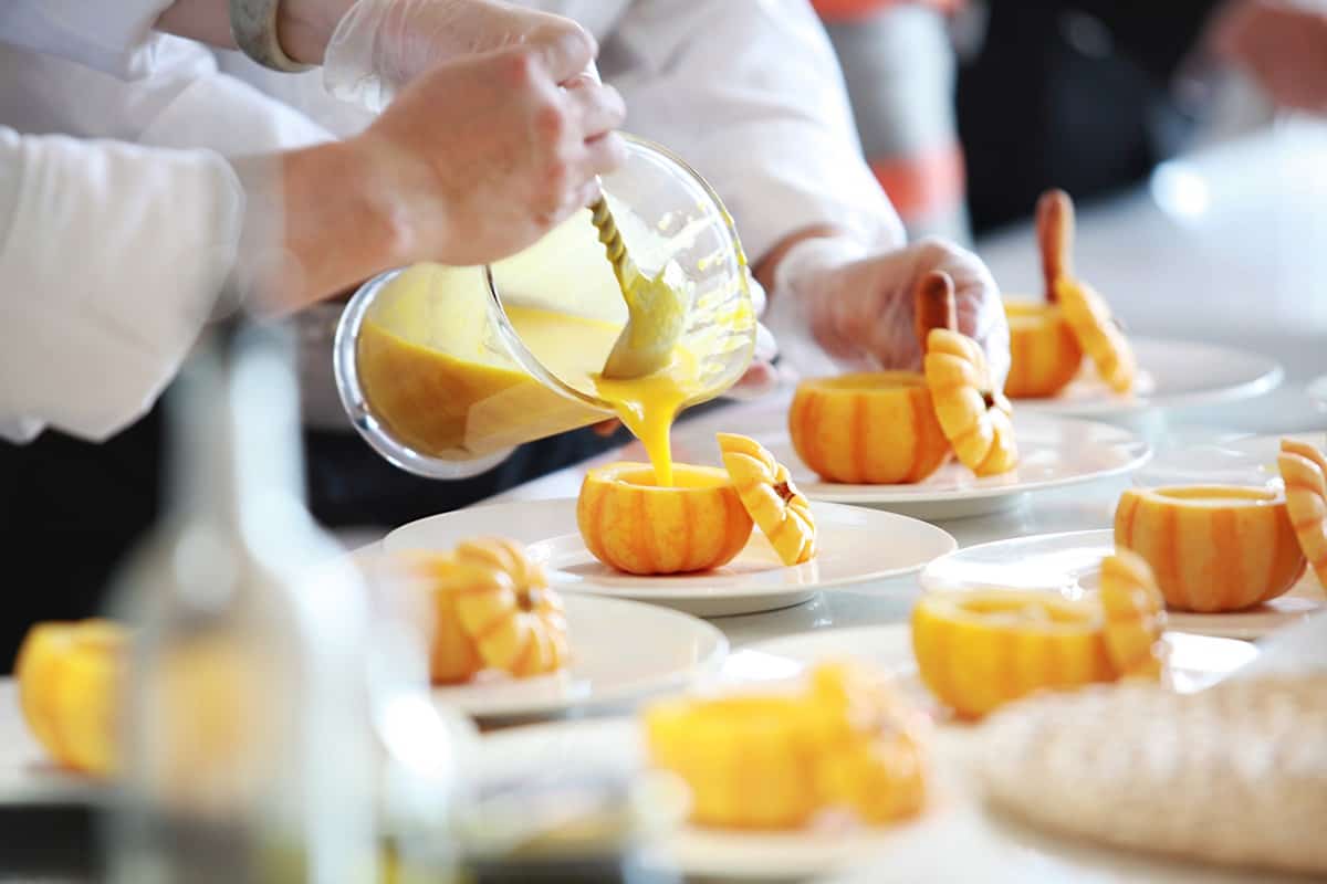 pumpkin soup catering
