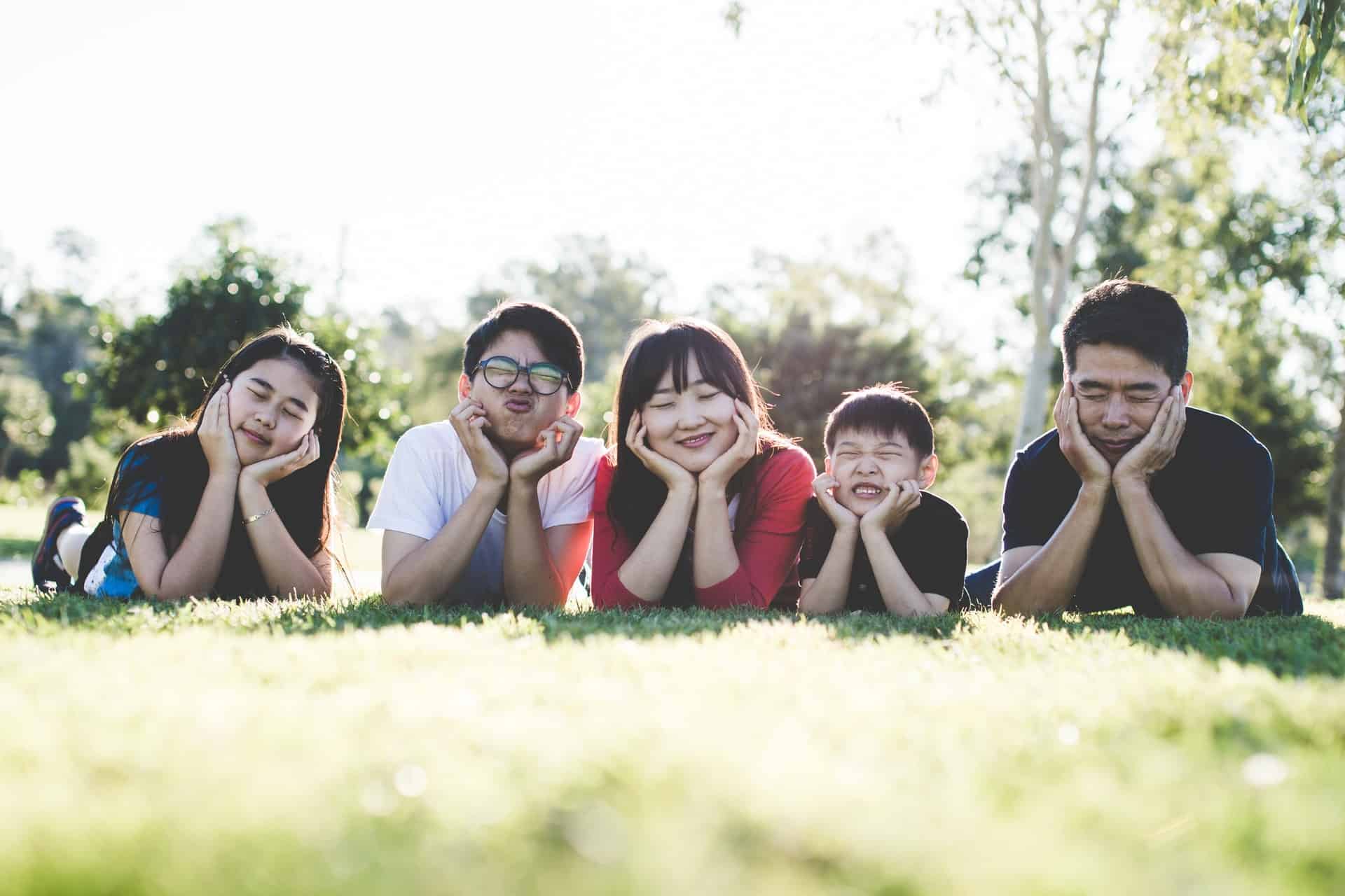 outdoor family photo