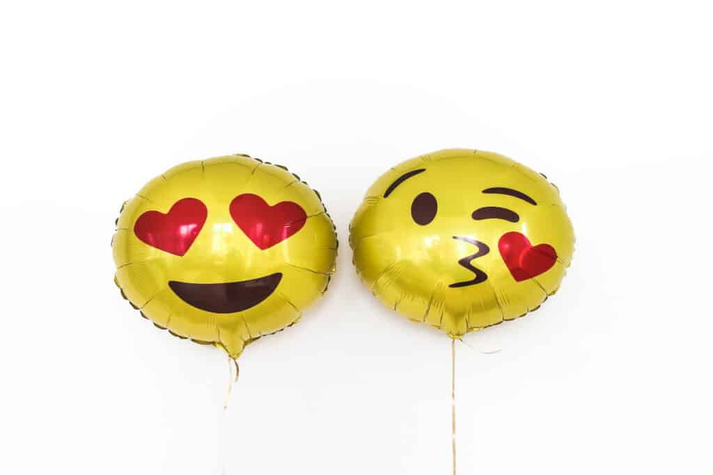 emoji ballons