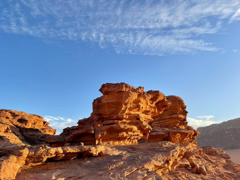 wadi rum desert in jordan