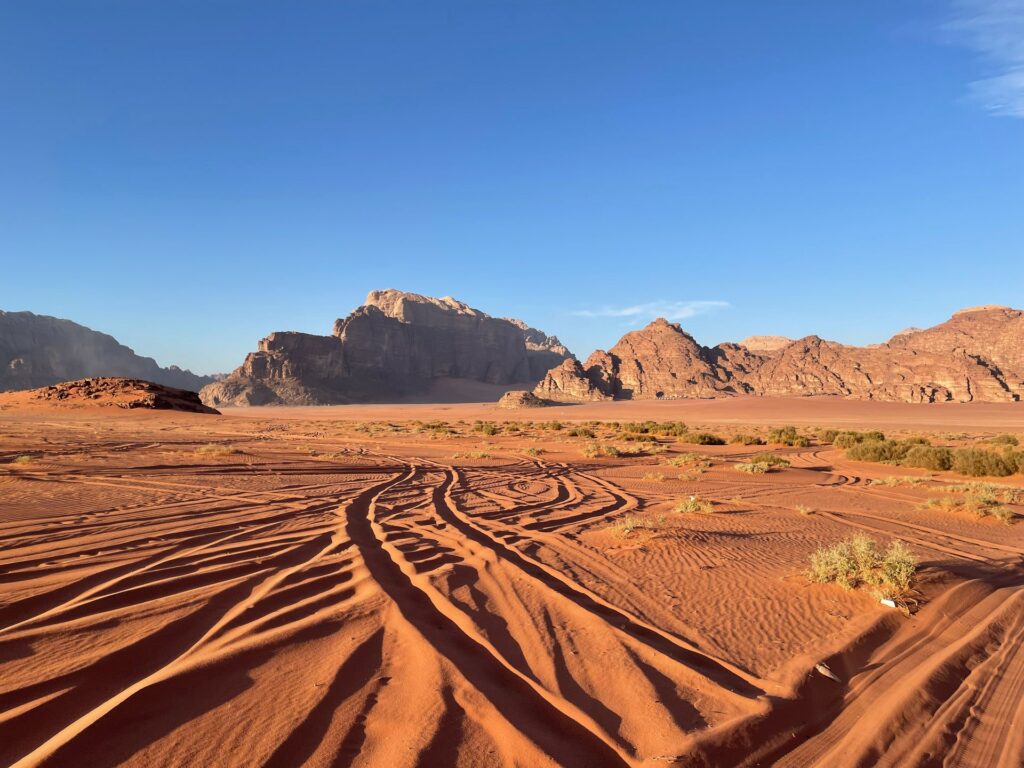 wadi rum desert in jordan