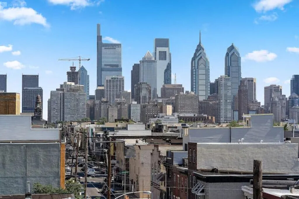 philly penthouse with skyline views