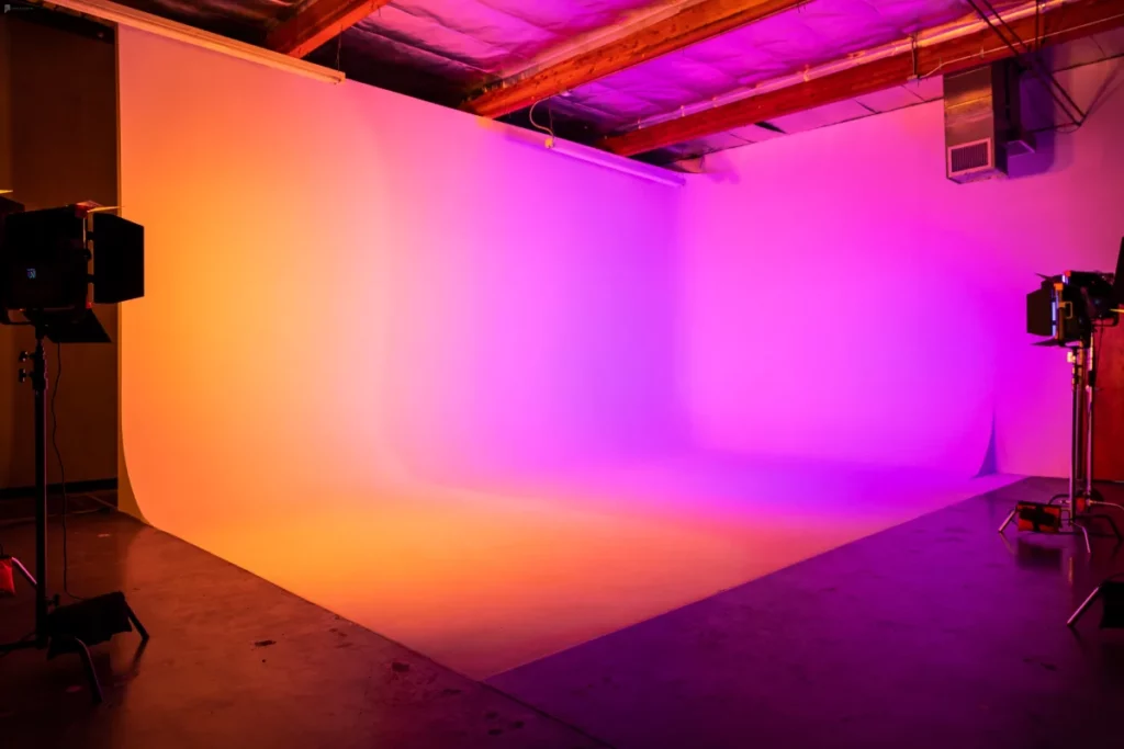 Large Warehouse Studio with Cyclorama Wall