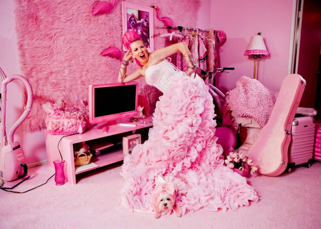 pink palace in los angeles rental