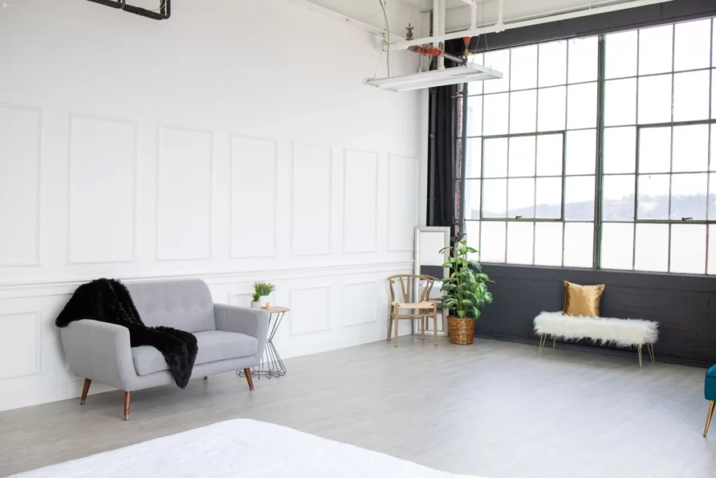 Newly Renovated Studio Loft with Industrial Windows and Natural Light