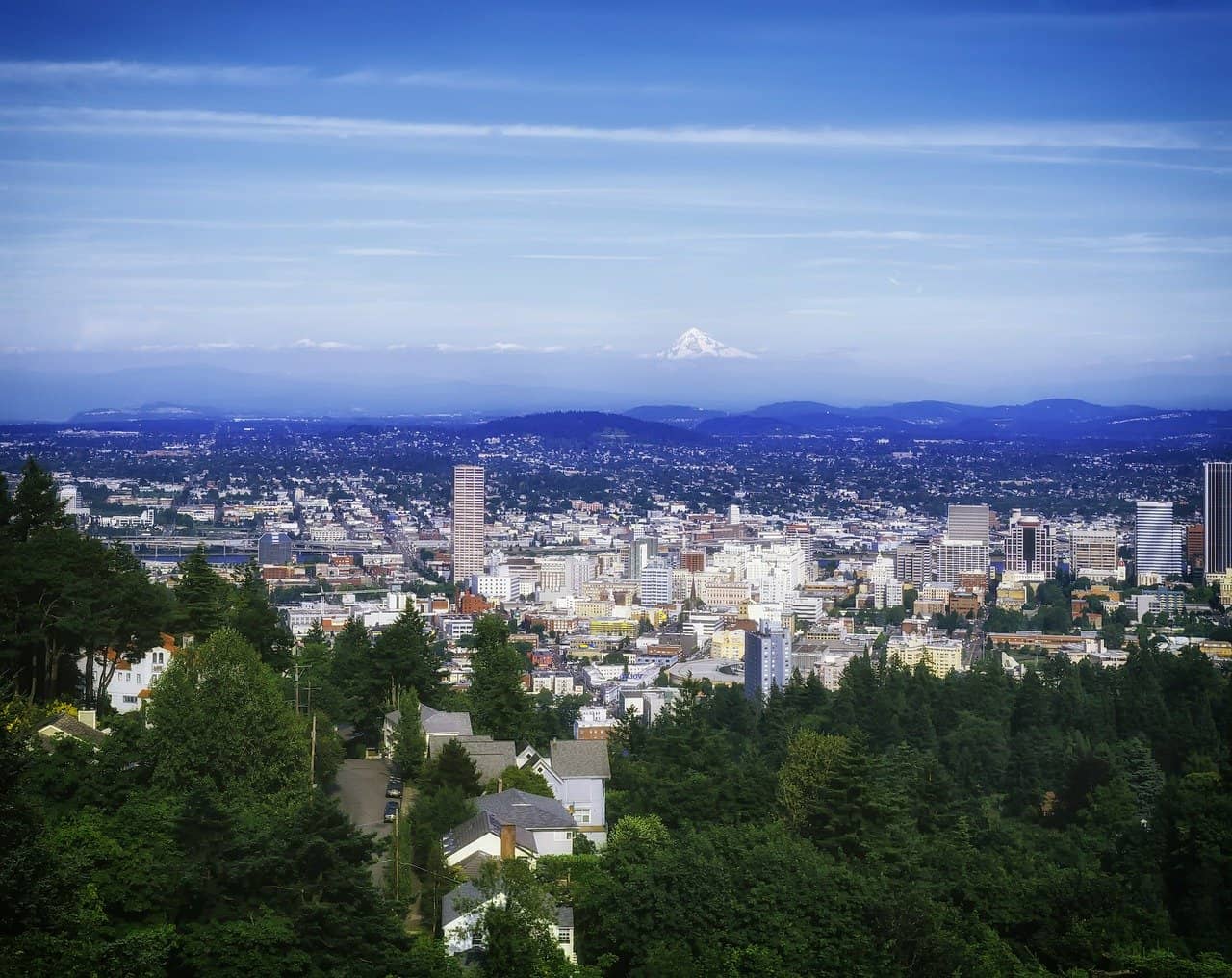 portland cityscape