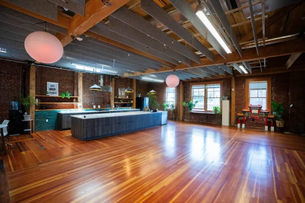 Open Space w/ Large Kitchen for Productions, Workshops, and Events