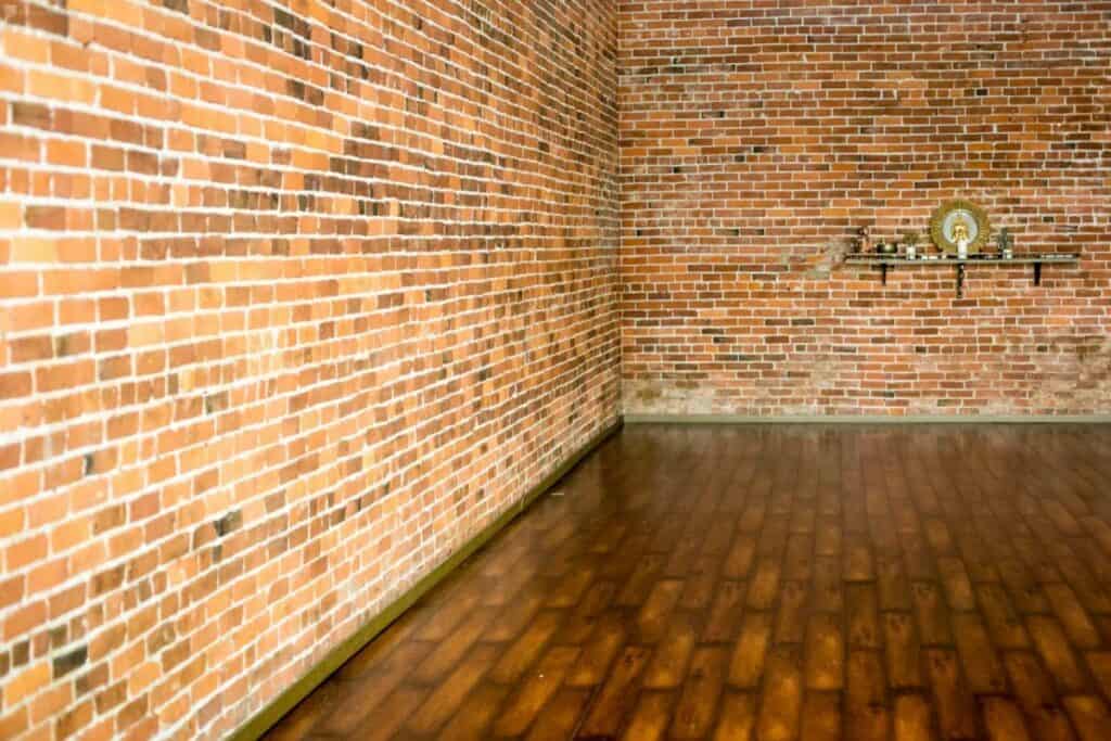 brick and wood daylight studio