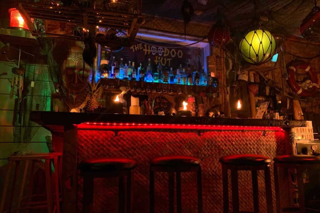 Enchanted Tiki Bar by the Sea