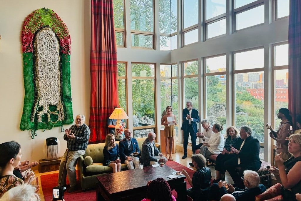 Decorated Atlanta venue ready for a memorable retirement party send-off