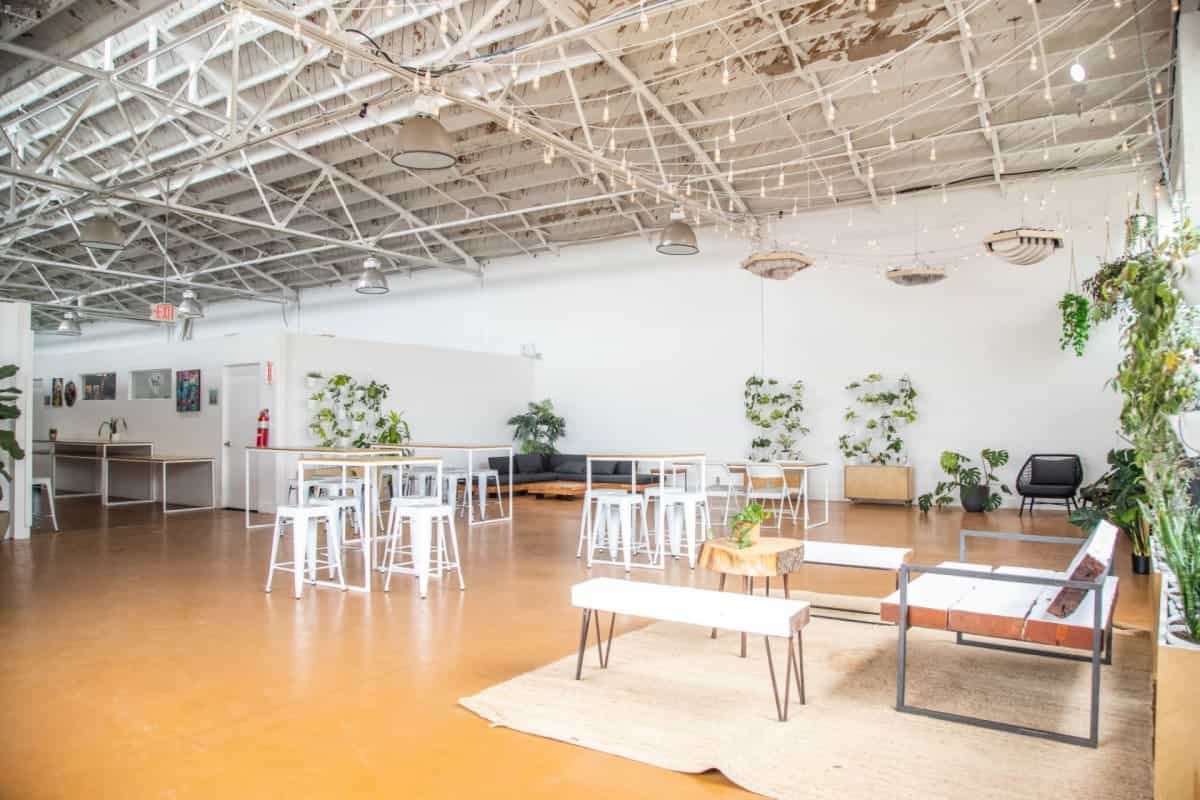 Industrial Event Space in Artist Warehouse Near Downtown