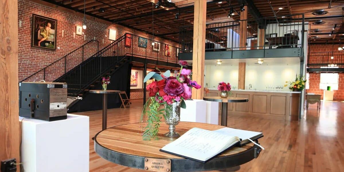 charming historic art gallery