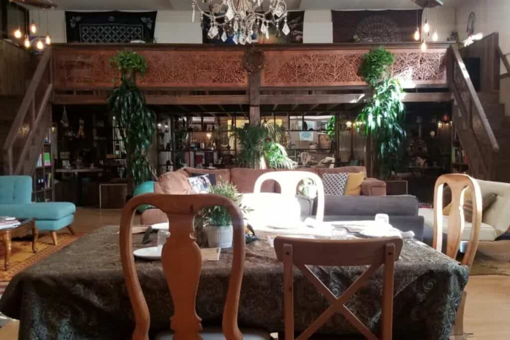 funky boho loft in SD