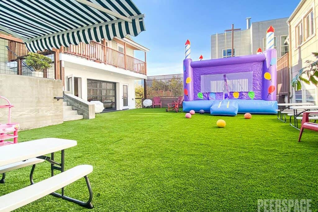 North Beach Indoor/Outdoor Children Birthday Space