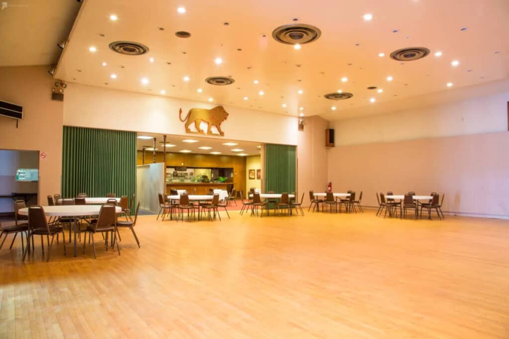 classic spacious ballroom