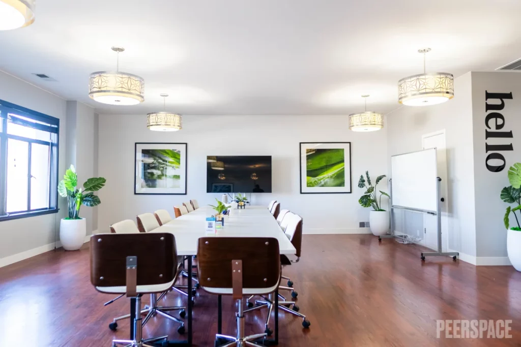 Highend Large Group Meeting Space with Smart Audio Video