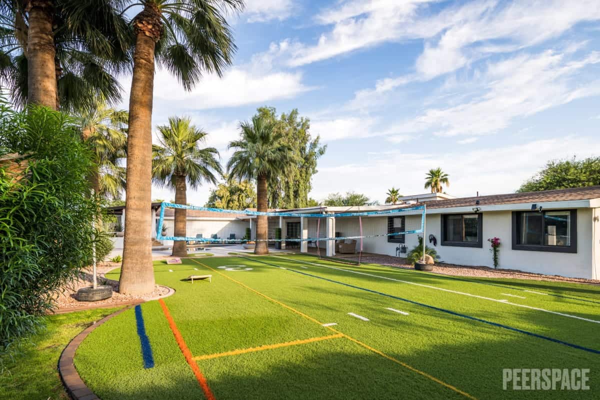 Rent a volleyball court near me