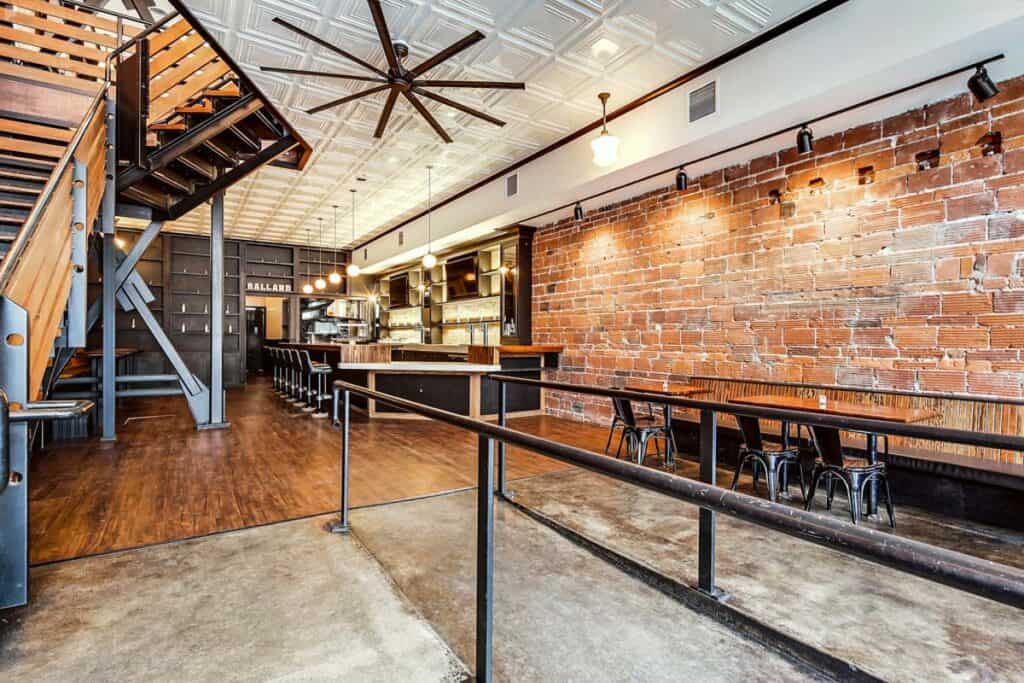 Urban, Historic Space with Exposed Brick & Beautiful Wood Finishes