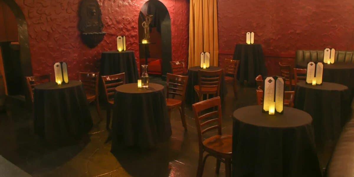 old school underground speakeasy