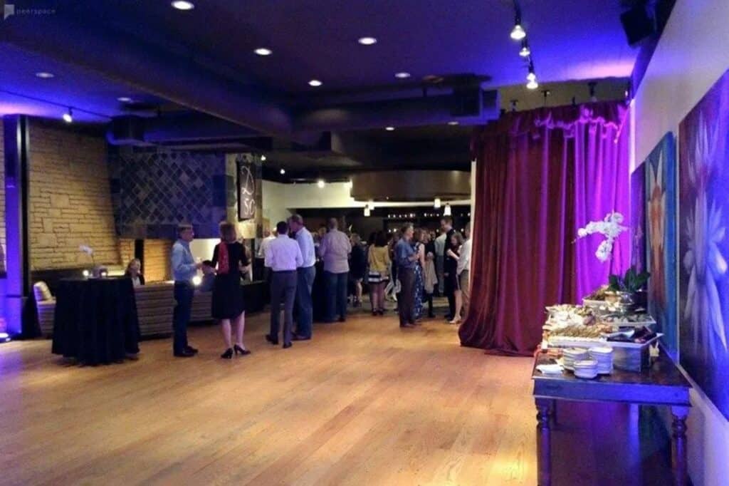industrial and elegant venue