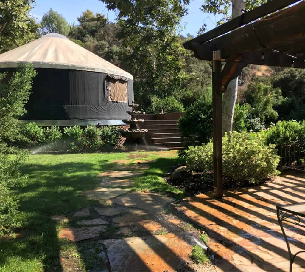 spacious yurt views agoura hills los angeles rental