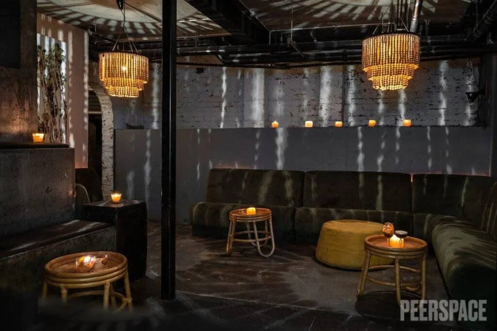 1970's Miami Inspired Luxe Bar