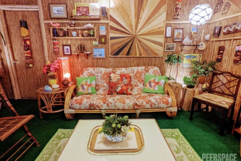 6 Unique Sets: 50s, 60s, 70s Mid Century Home, Tiki Bar Studio 