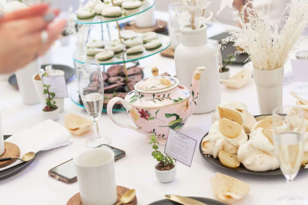 tea party spread