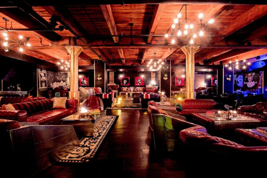 Interior shot of The Bassment in Chicago