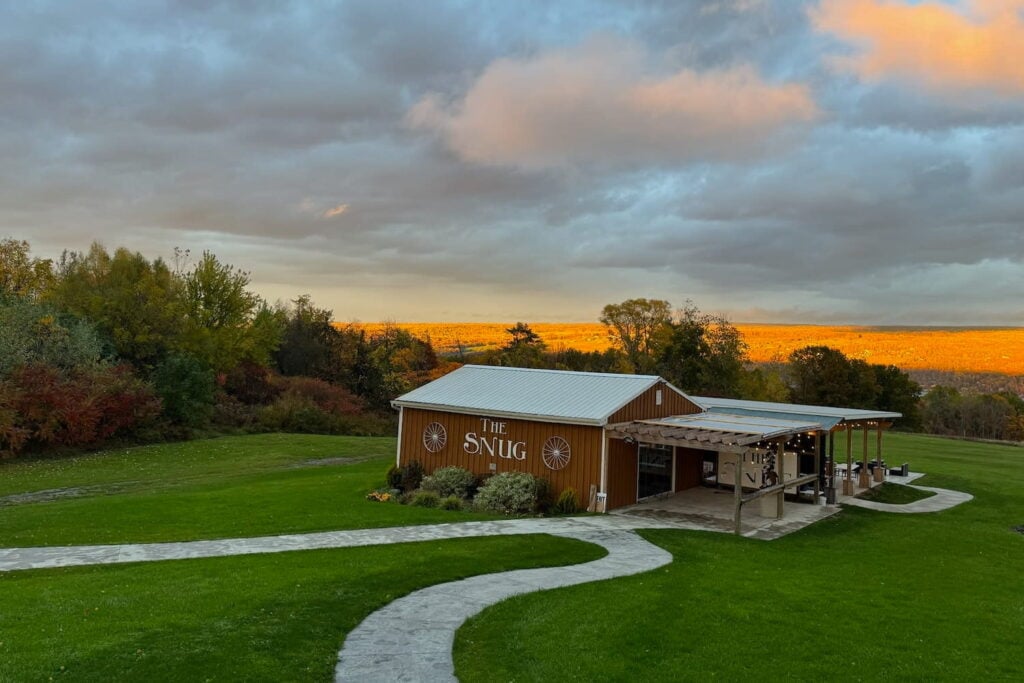 The Snug brewery set on a farm in the hills of Pennsylvania