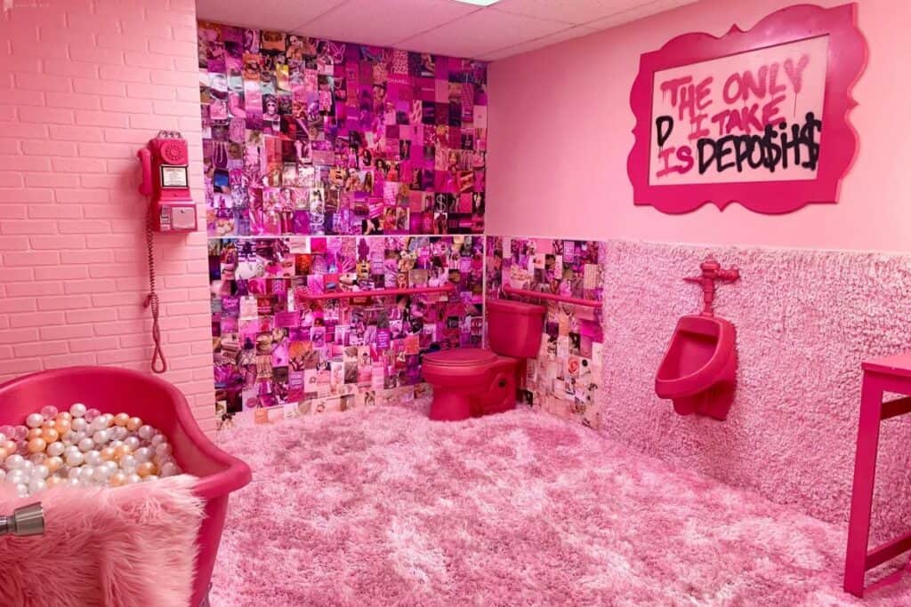 pink photoshoot ideas