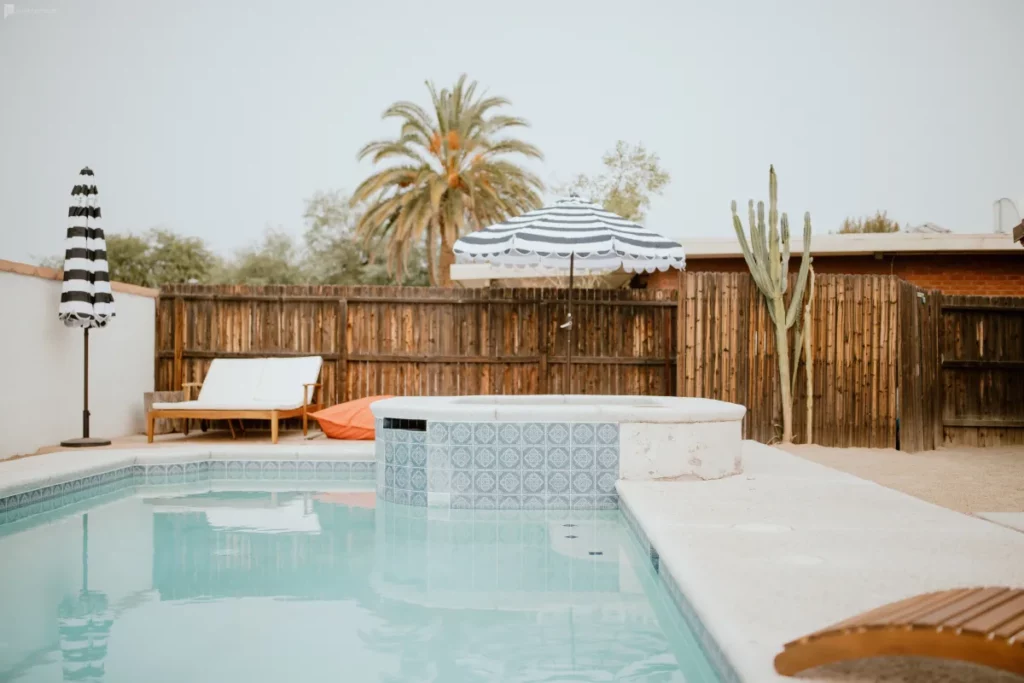 a modern southwest home in tucson with pool