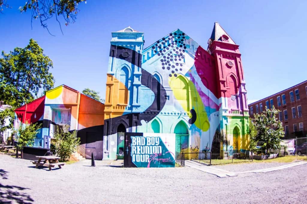 colorful church event space in washington dc