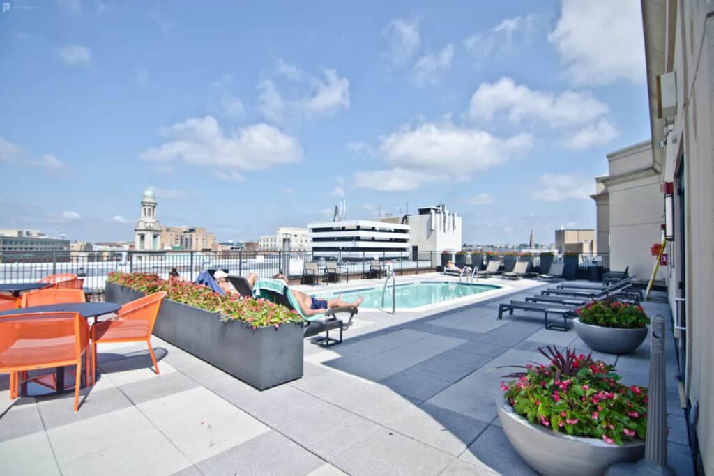 dc rooftop with expansive views