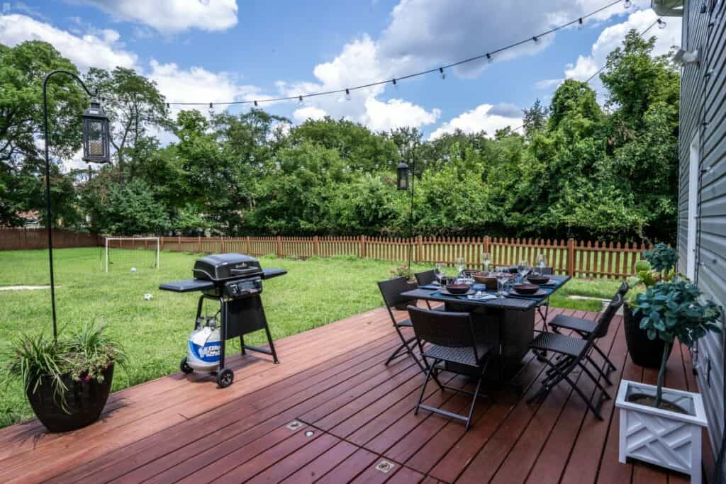 Airbnb With A Big Backyard For Events