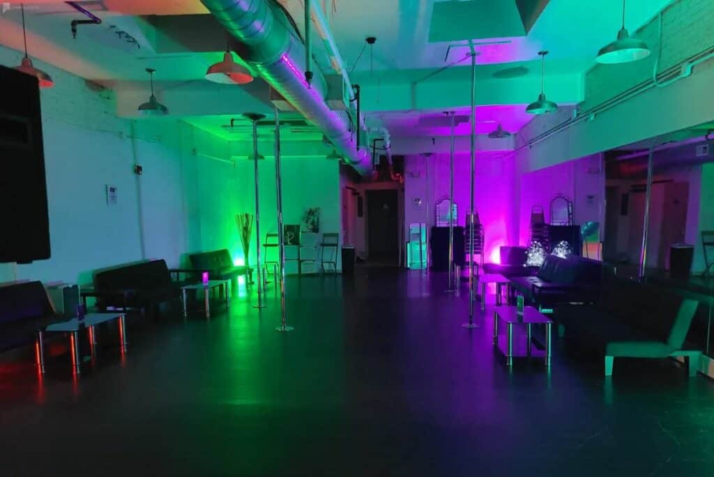 trendy dance studio and loft
