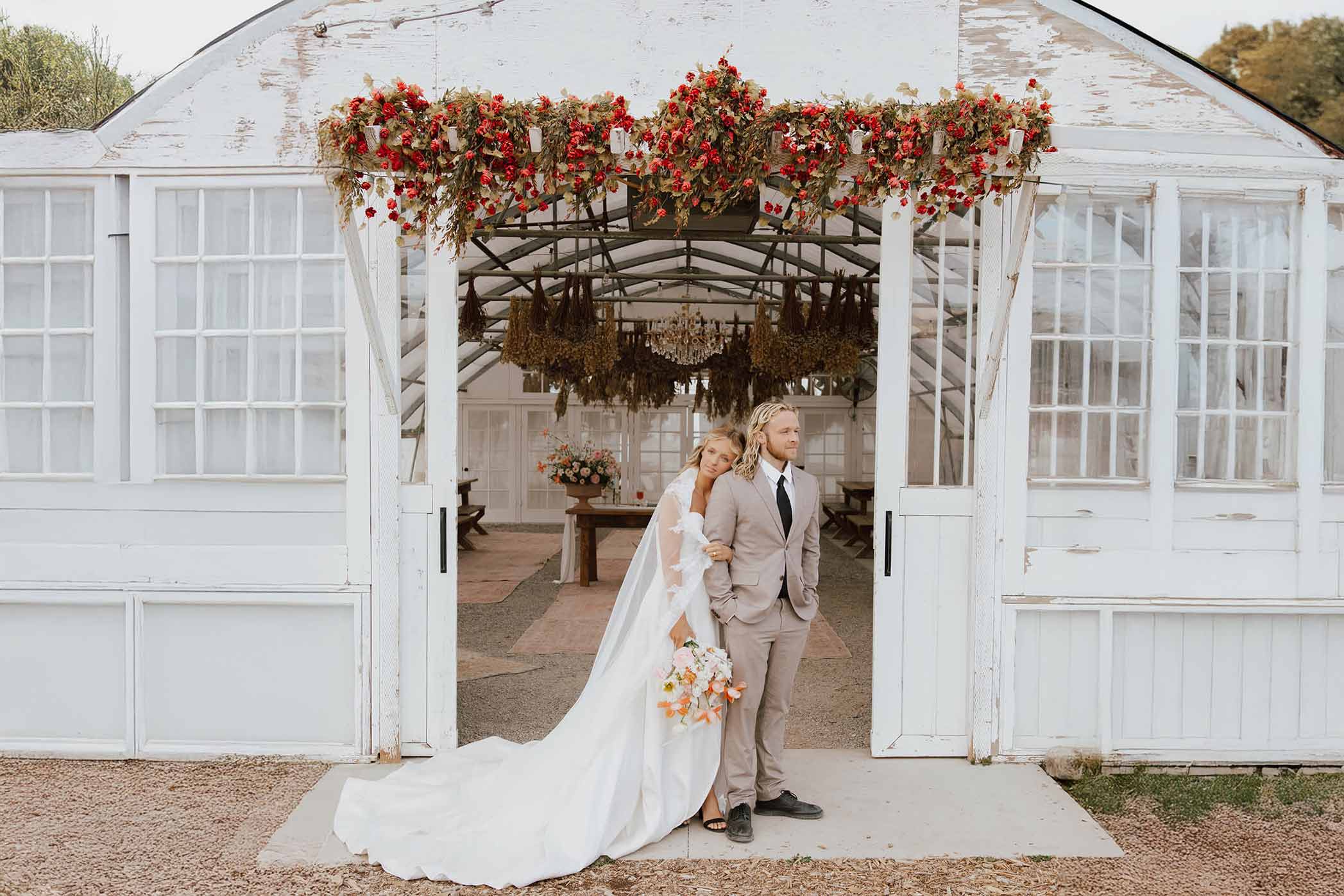 Wedding florals in Portland featuring locally grown seasonal blooms