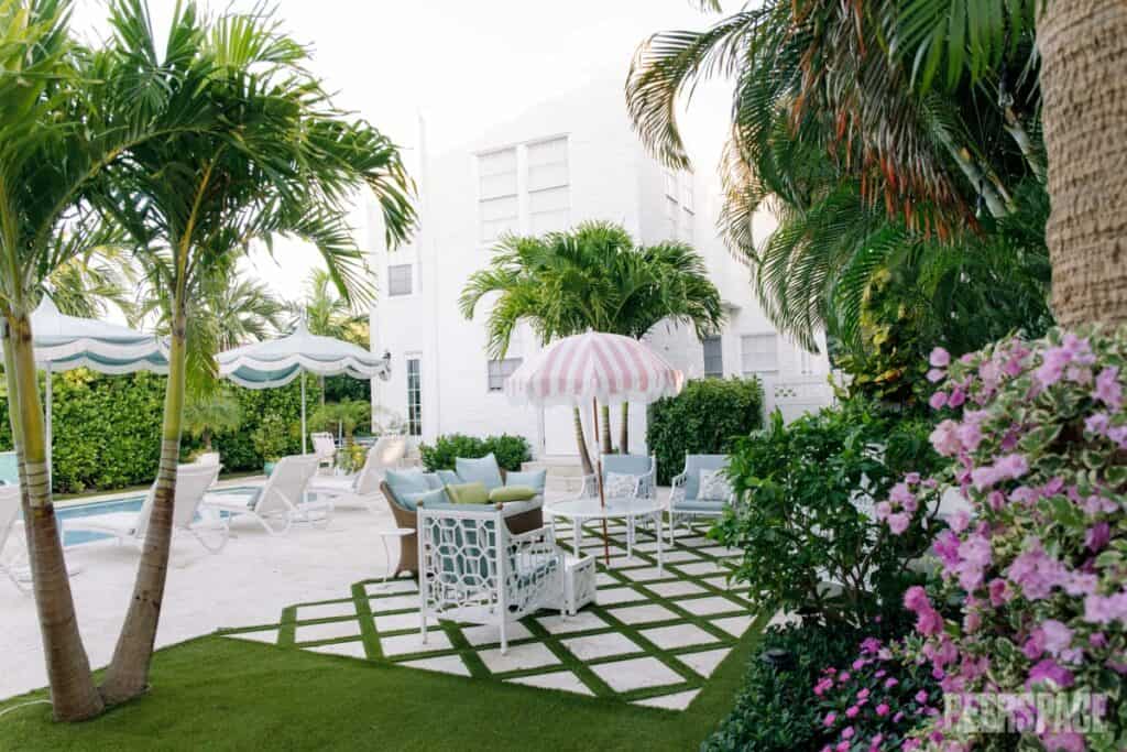 The Pink Palm Beach - Mediterranean Villa
