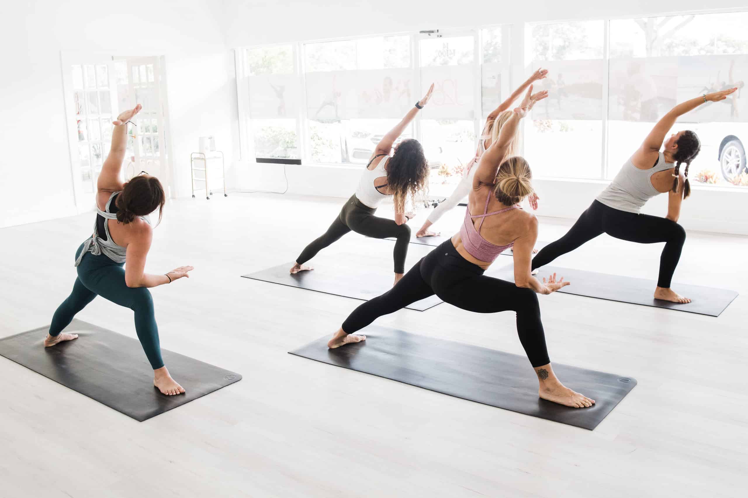 a yoga studio
